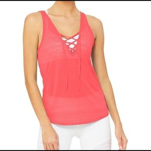 COPY - Alo yoga interlace tank NWT